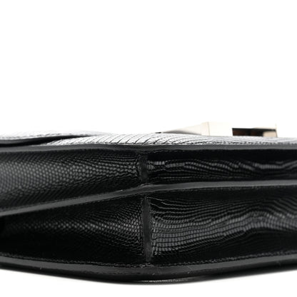 Hermes Lizard Constance 18 Black 10 of 12