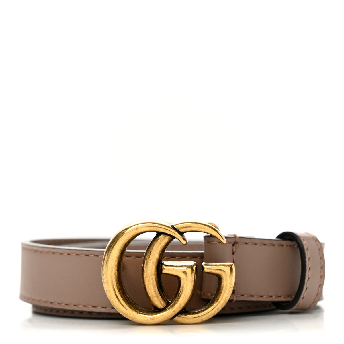 Gucci Calfskin Double G 20mm Belt 70 28 Porcelain Rose 1 of 5