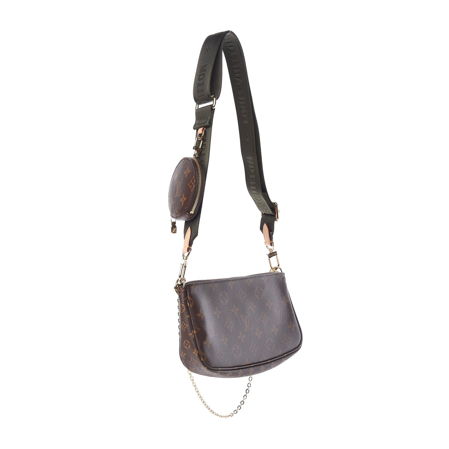 Louis Vuitton Monogram Multi Pochette Accessories Kaki 3 of 13