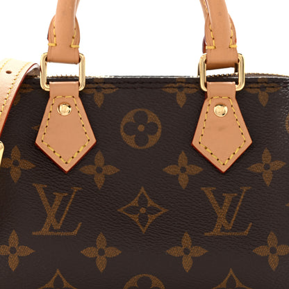 Louis Vuitton Monogram Nano Speedy Bandouliere 8 of 10