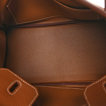 Hermes Togo Birkin 25 Gold 5 of 10