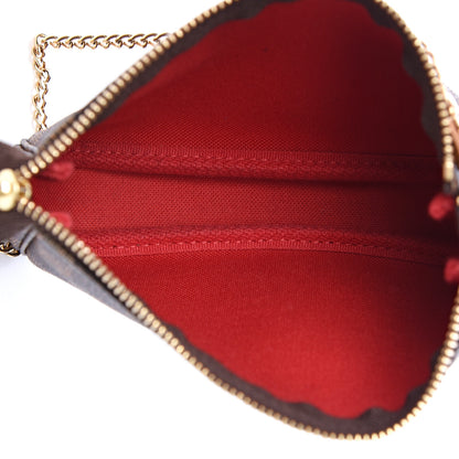 Louis Vuitton Damier Ebene Mini Pochette Accessories 4 of 6