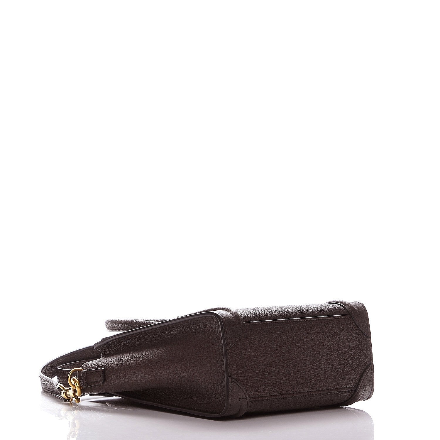 Celine Goatskin Nano Luggage Dark Taupe 5 of 7