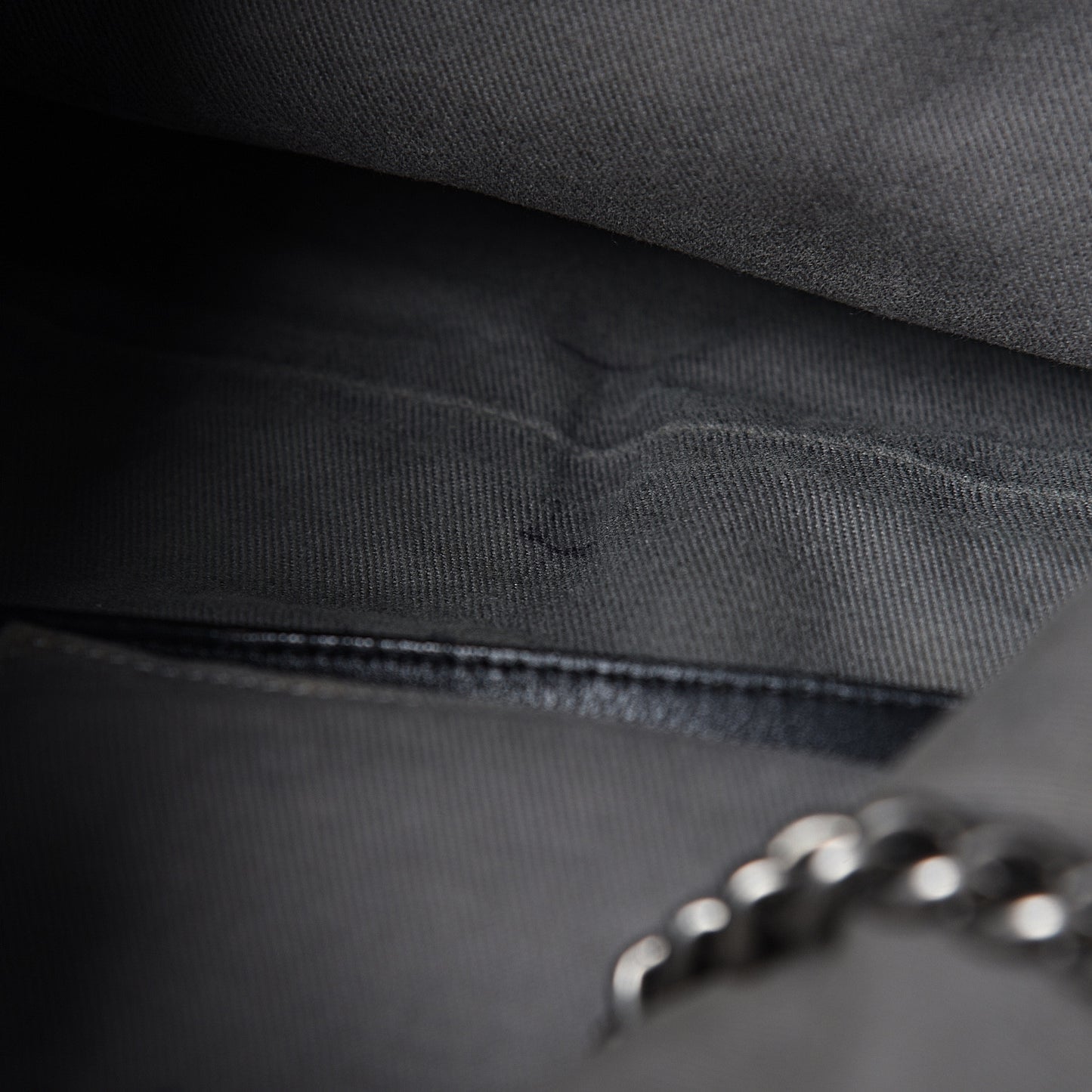 Iridescent Calfskin Coco Daily Hobo Black