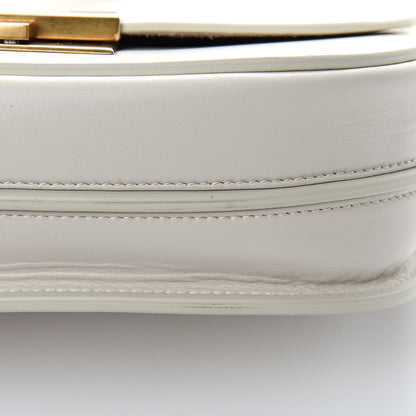 Saint Laurent Calfskin Betty Messenger White 11 of 13