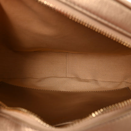 Celine Laminated Calfskin Quilted Medium C Charm Bag Gold 5 of 8