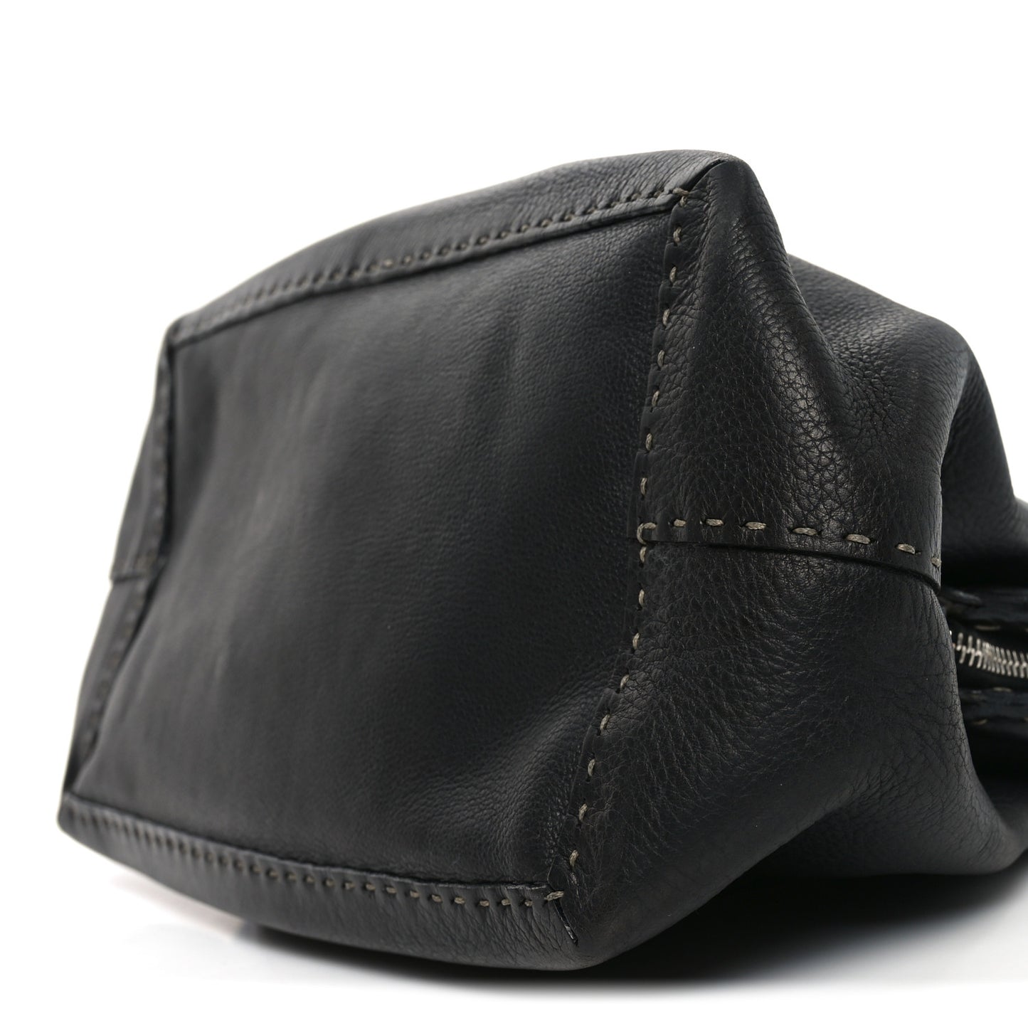 Calfskin Romano Selleria Adele 1328 Bag Black