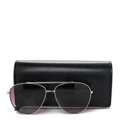 Chanel Metal Aviator Sunglasses 4279-B Silver 7 of 7