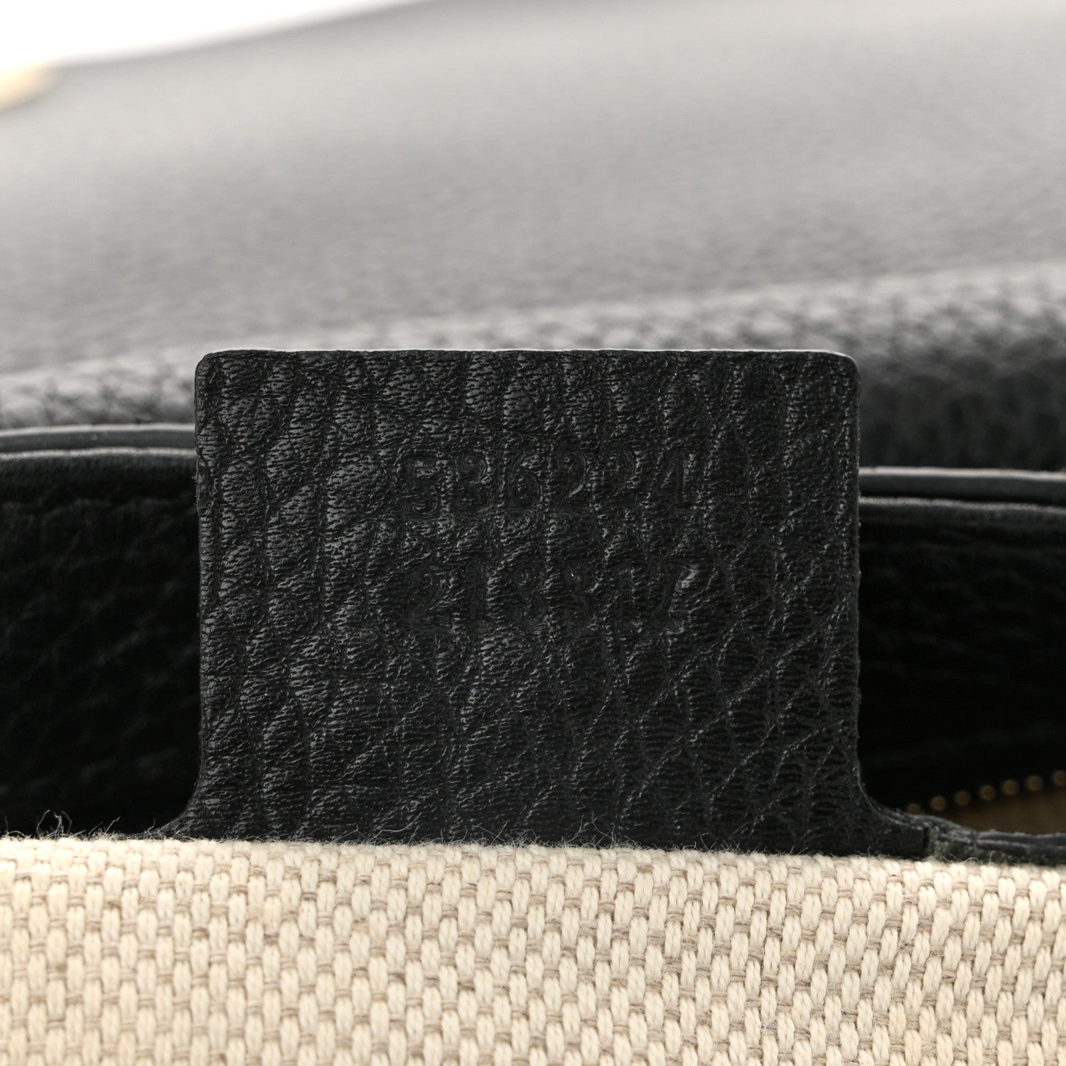 Gucci Pebbled Calfskin Medium Soho Flap Crossbody Black 7 of 11