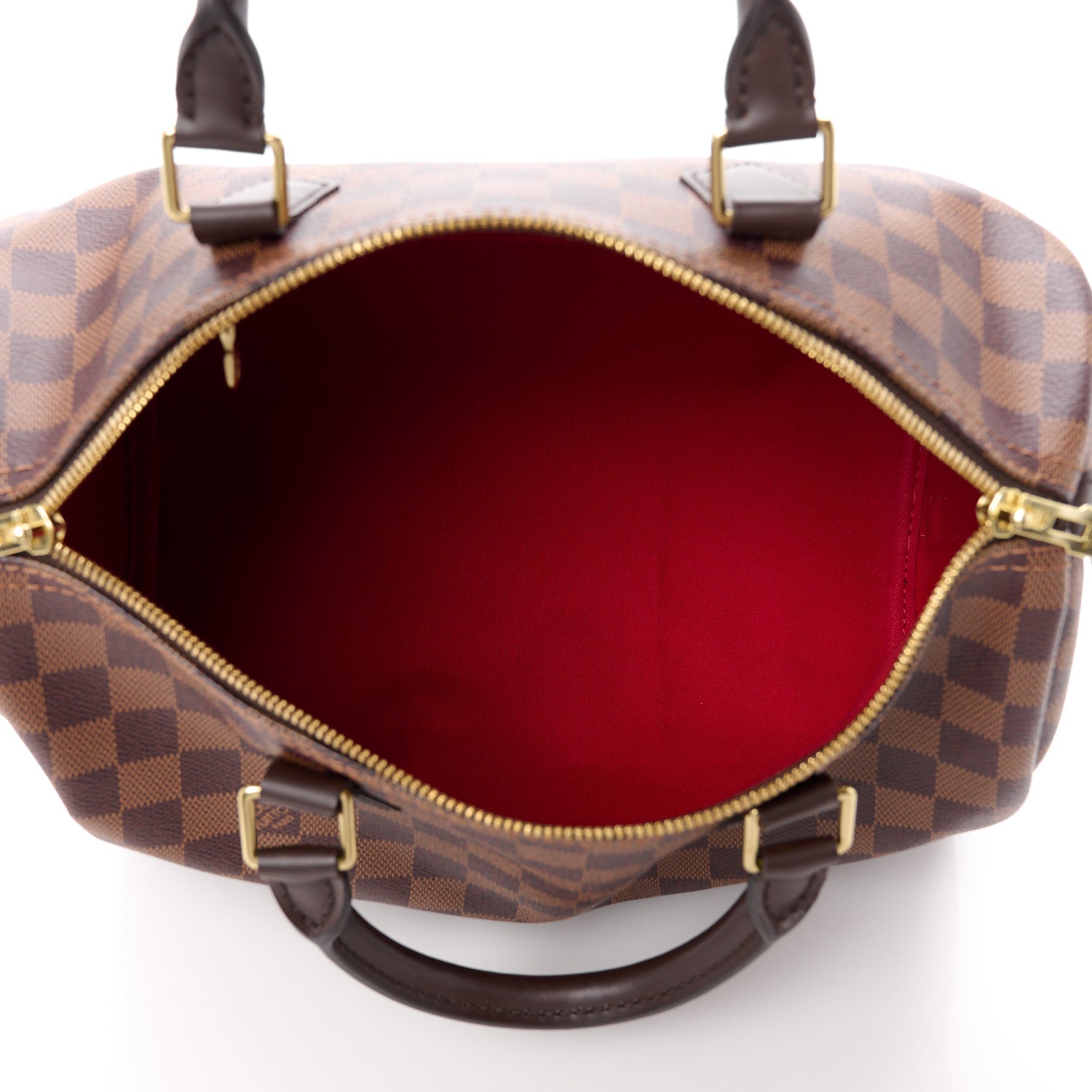 Louis Vuitton Damier Ebene Speedy Bandouliere 30 5 of 12