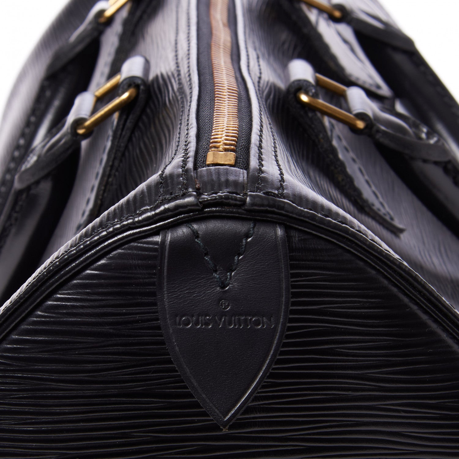 Louis Vuitton Epi Speedy 35 Black 8 of 8