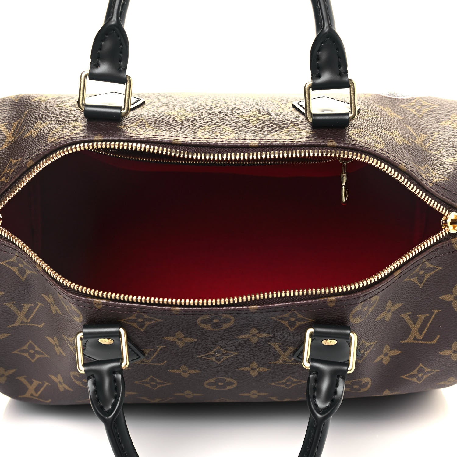 Louis Vuitton Monogram My World Tour Speedy Bandouliere 30 Black 4 of 11