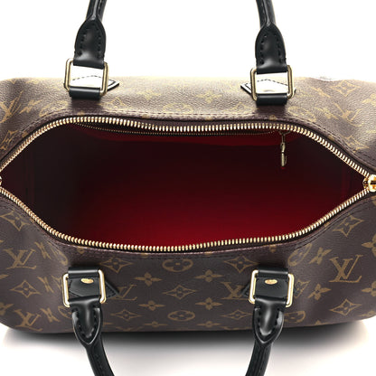Louis Vuitton Monogram My World Tour Speedy Bandouliere 30 Black 4 of 11