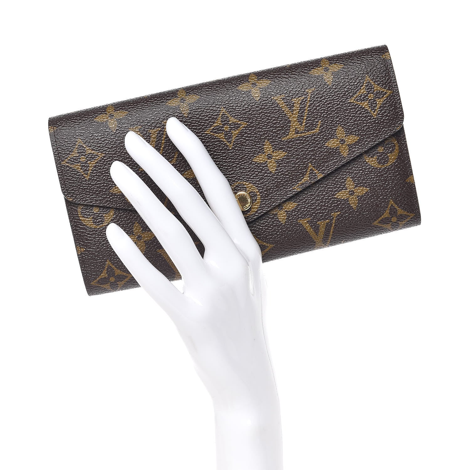 Louis Vuitton Monogram Sarah Wallet NM 2 of 8