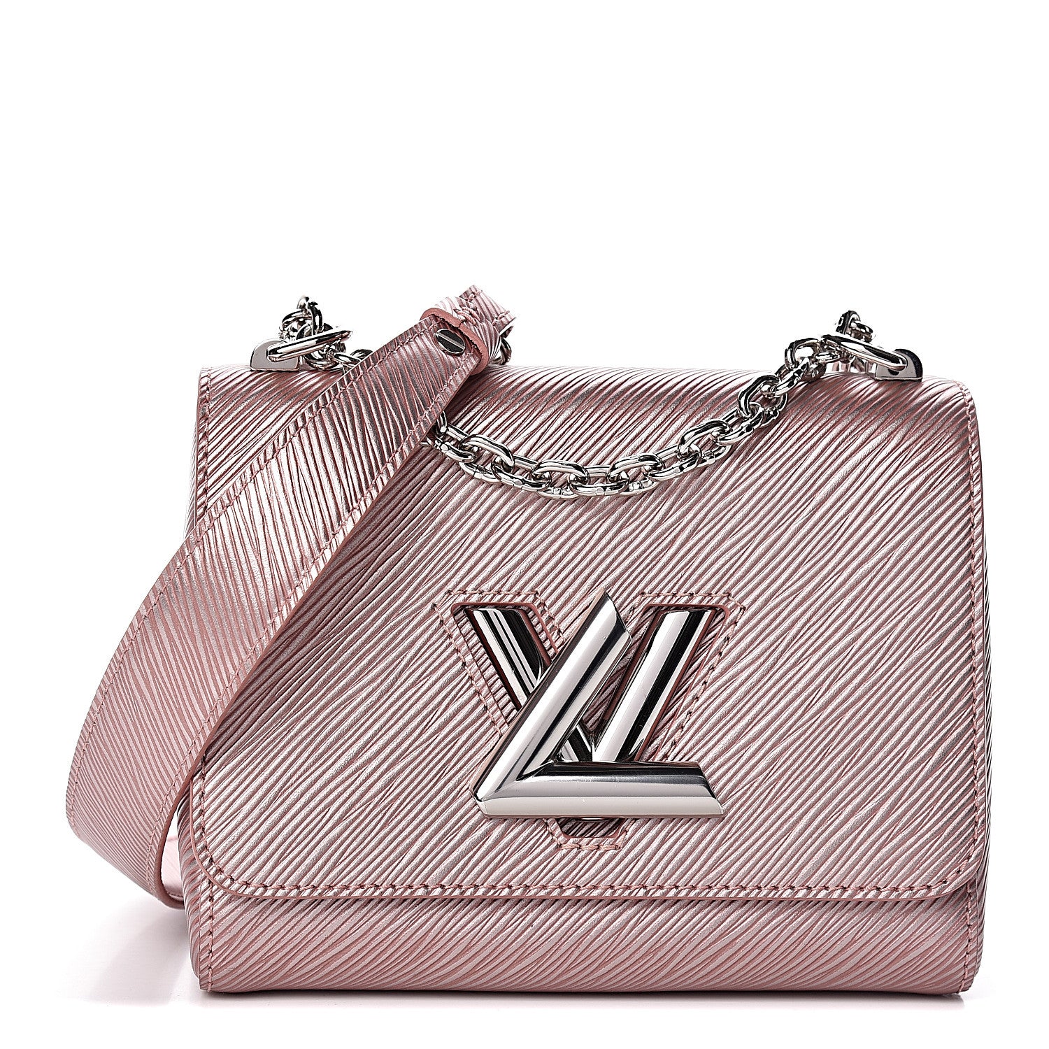 Louis Vuitton Epi Twist Shoulder Bag PM Rose Gold 1 of 10
