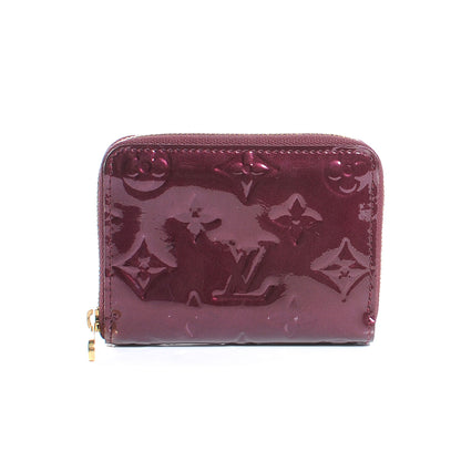 Louis Vuitton Vernis Zippy Coin Purse Wallet Rouge Fauviste 1 of 7