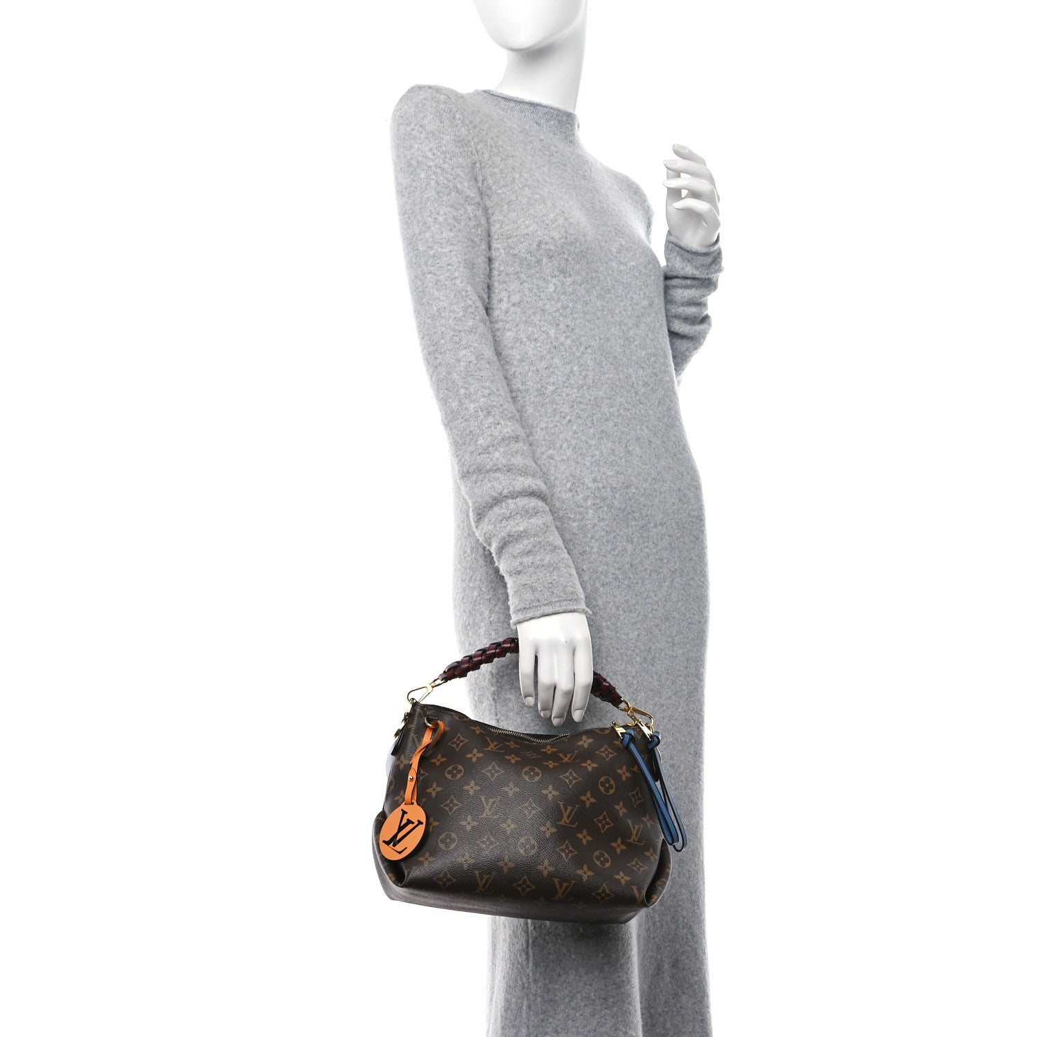 Louis Vuitton Monogram Beaubourg Hobo Mini Bordeaux Red Peach Safran 2 of 13