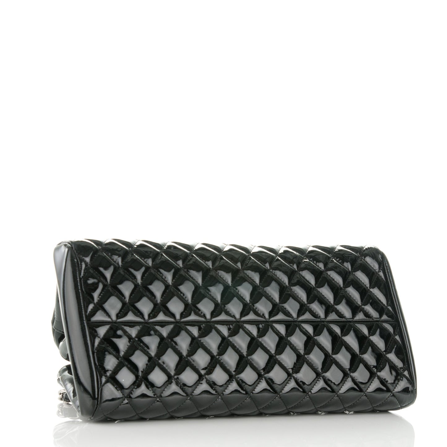 Patent Quilted Medium Just Mademoiselle Black