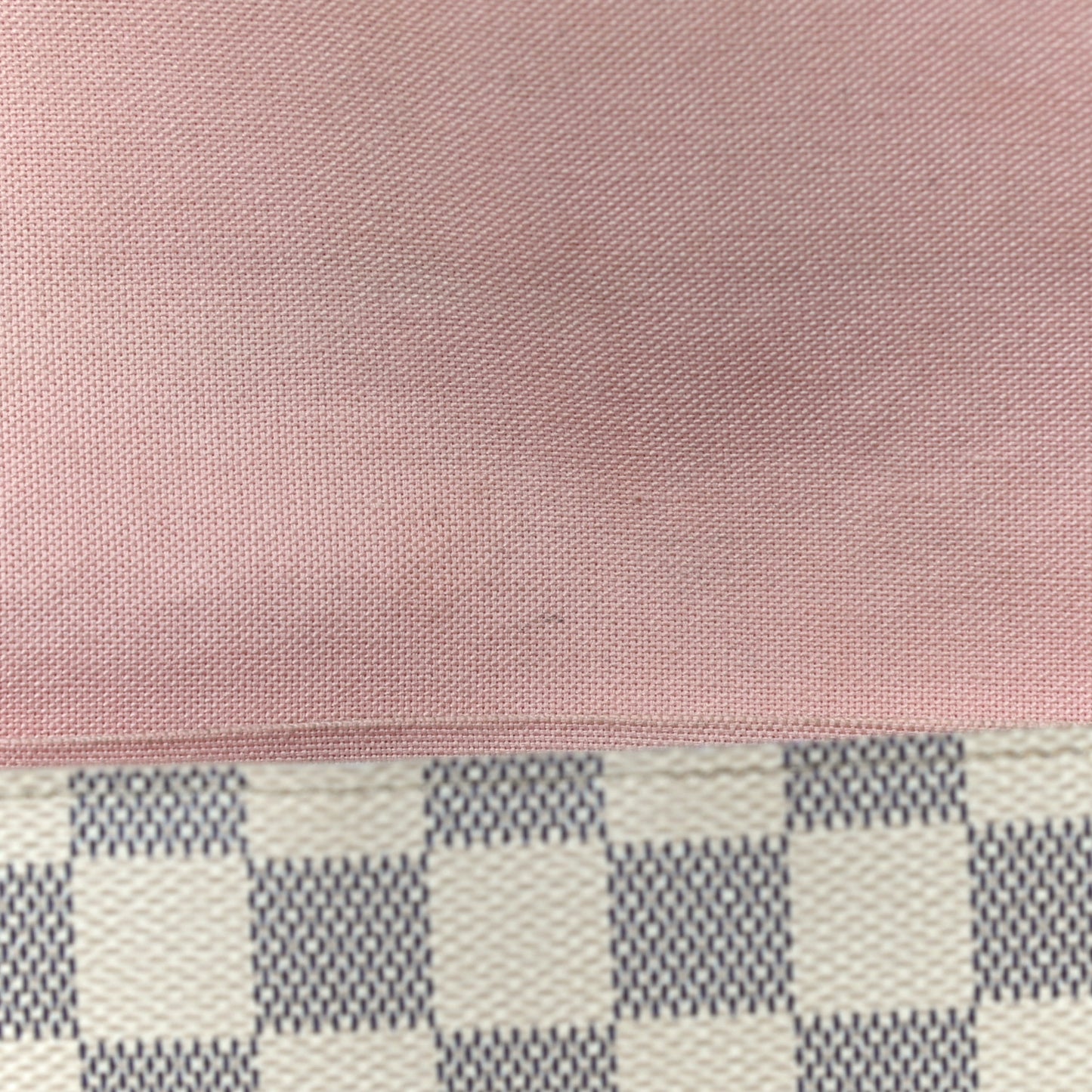 Damier Azur Pochette Felicie Chain Wallet Rose Ballerine