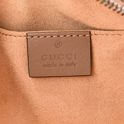 Gucci Calfskin Matelasse Small GG Marmont Chain Shoulder Bag Porcelain Rose 6 of 10