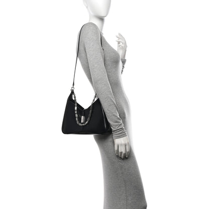 Givenchy Box Calfskin Small Zipped Cut Out Shoulder Bag Black 2 of 9