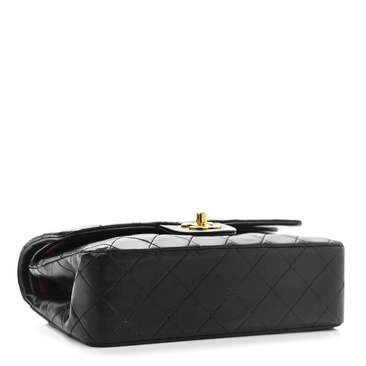 Chanel Lambskin Quilted Small Double Flap Black 5 of 14