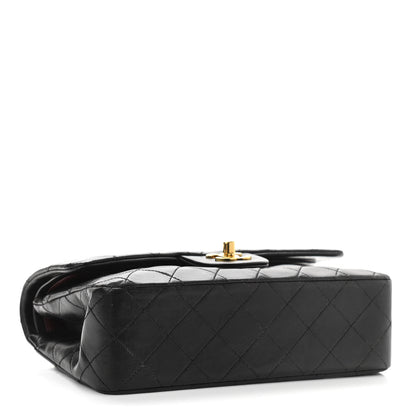 Chanel Lambskin Quilted Small Double Flap Black 5 of 14