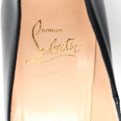 Christian Louboutin Patent Ron Ron Zeppa 80 Wedges 36.5 Black 8 of 8