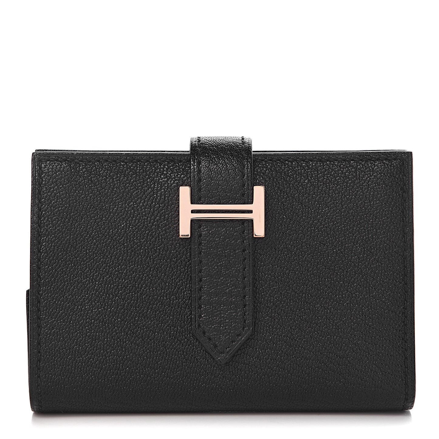 Chevre Mysore Mini Bearn Wallet Black
