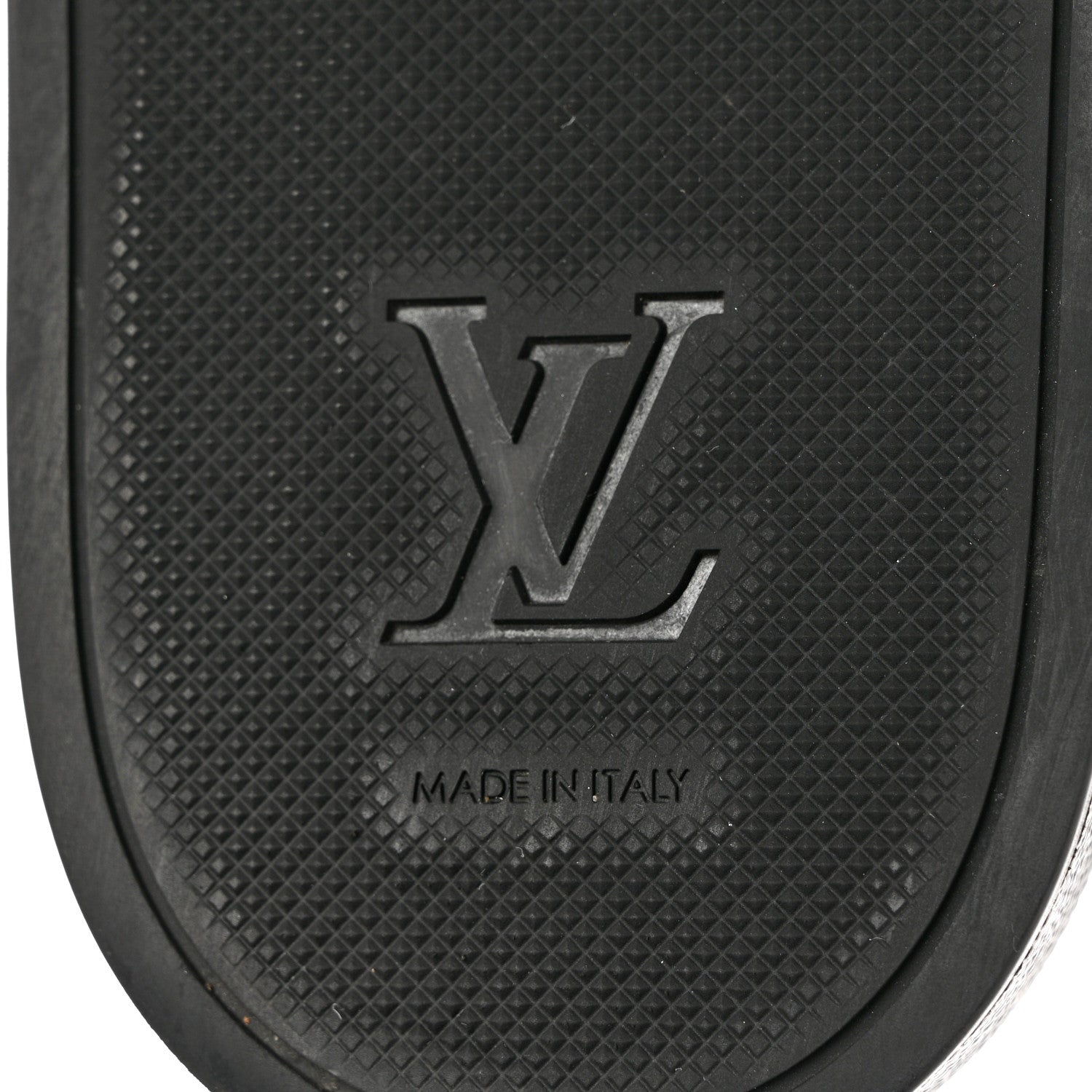 Louis Vuitton Rubber Monogram Eclipse Mens Waterfront Mules 10 Black 8 of 8