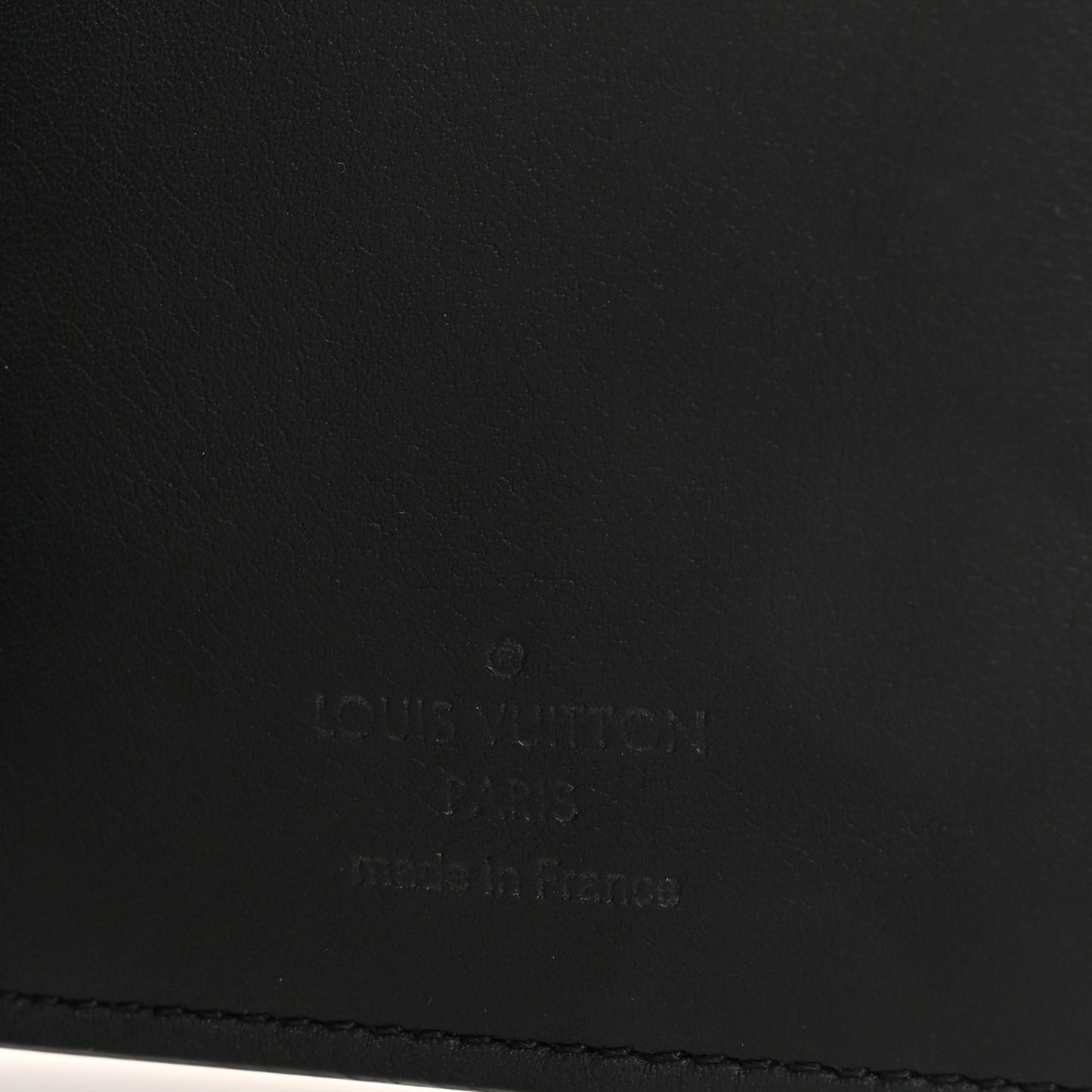 Calfskin Monogram Shadow Brazza Wallet Black