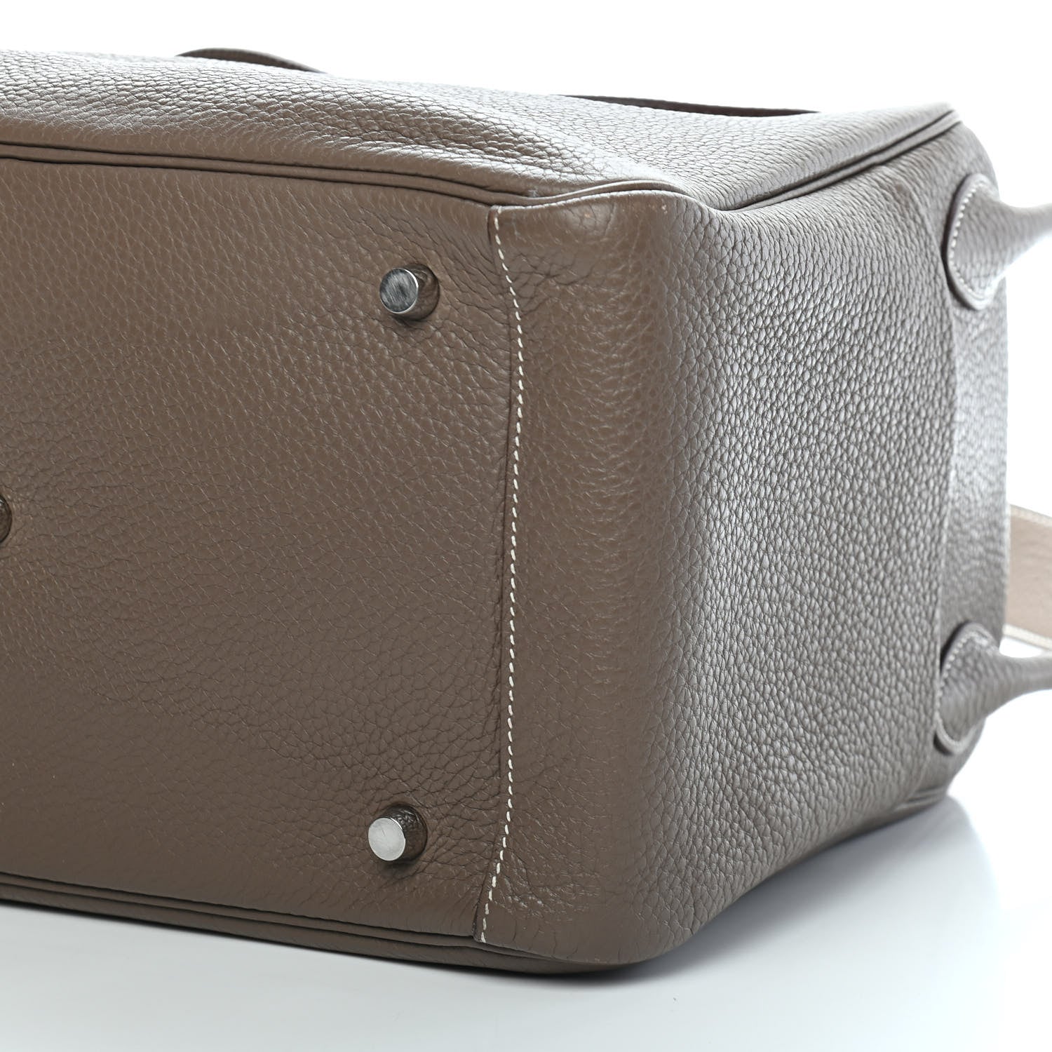 Hermes Taurillon Clemence Lindy 30 Etoupe 8 of 10