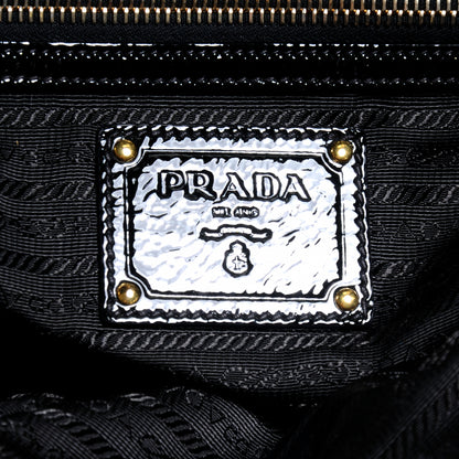 Prada Vernice Shopping Tote Black 7 of 9