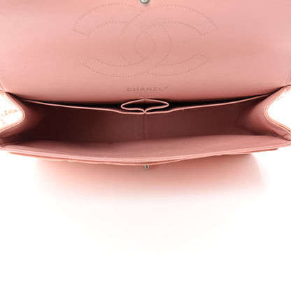 Chanel Patent Quilted Jumbo Double Flap Pink 5 of 18