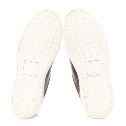 Louis Vuitton Patent Monogram Frontrow Sneakers 36 5 of 11