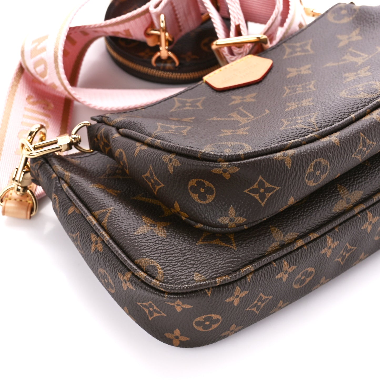 Monogram Multi Pochette Accessories Rose Clair