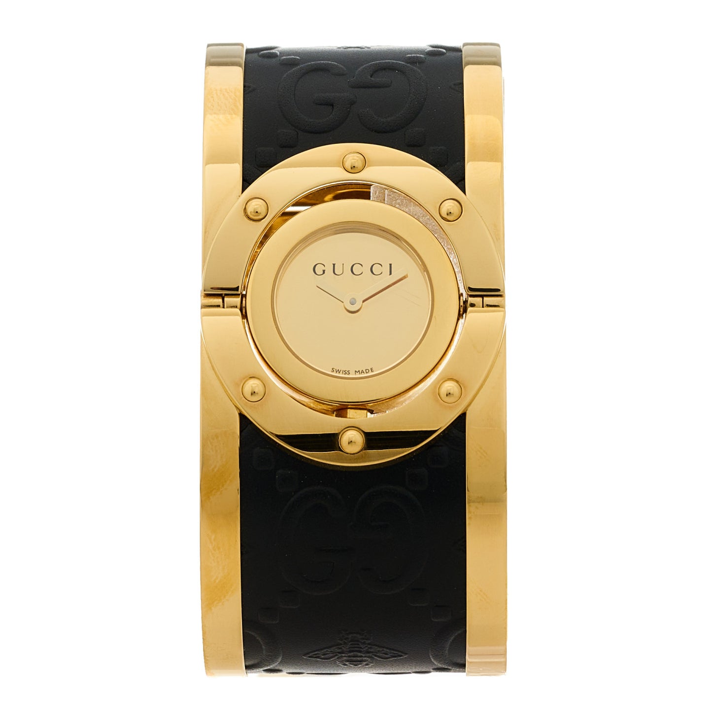 Stainless Steel Calfskin 33mm Twirl Quartz Watch