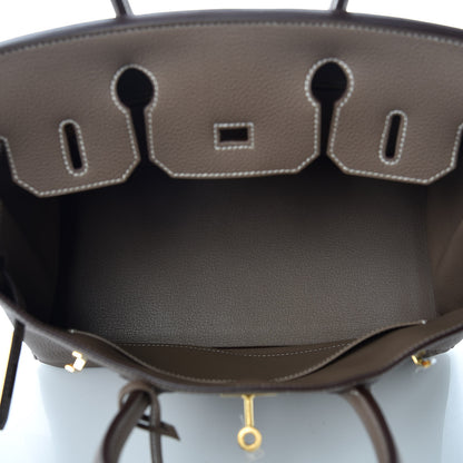 Hermes Togo Birkin 30 Etoupe 6 of 31