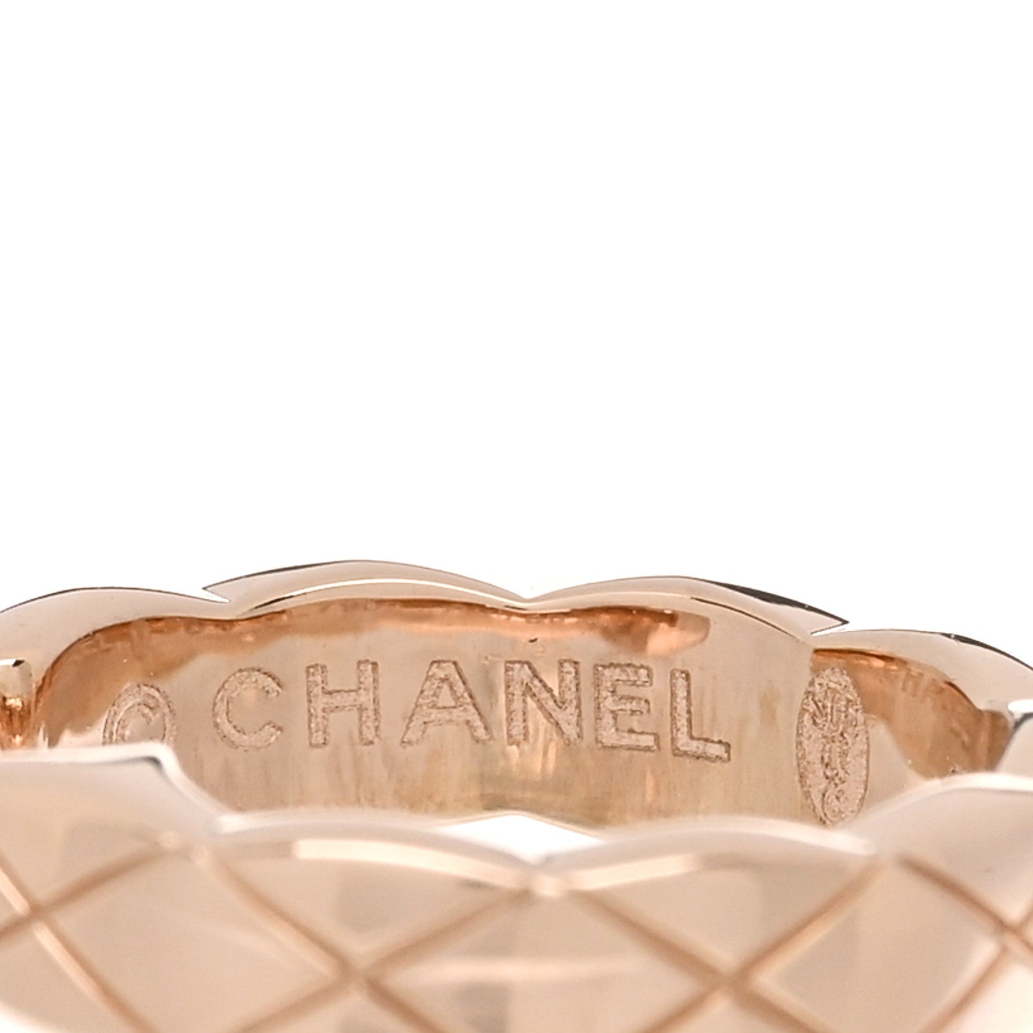 Chanel 18K Beige Gold Coco Crush Single Ear Cuff Earring 3 of 3