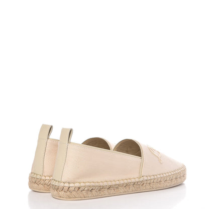 Louis Vuitton Canvas Waterfall Espadrille Flats 39.5 Ecru 4 of 12