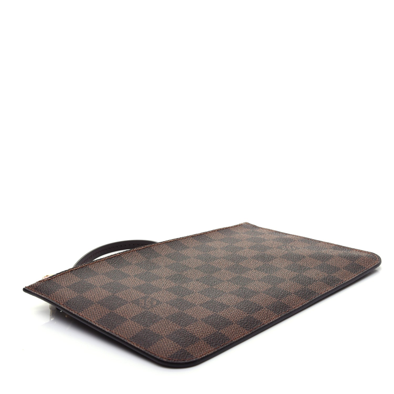 Louis Vuitton Damier Ebene Neverfull MM GM Pochette Rose Ballerine 4 of 10