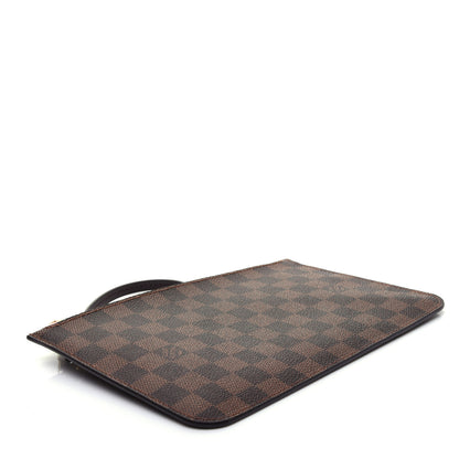 Louis Vuitton Damier Ebene Neverfull MM GM Pochette Rose Ballerine 4 of 10