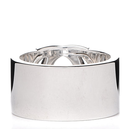 Gucci Sterling Silver 10mm Interlocking G Band Ring 52 6 3 of 5