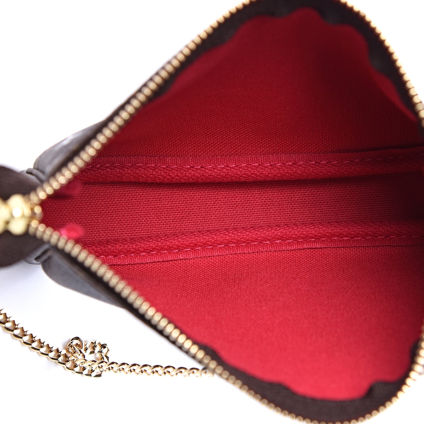 Monogram 2019 Christmas Animation Mini Courchevel Pochette Accessories Fuchsia