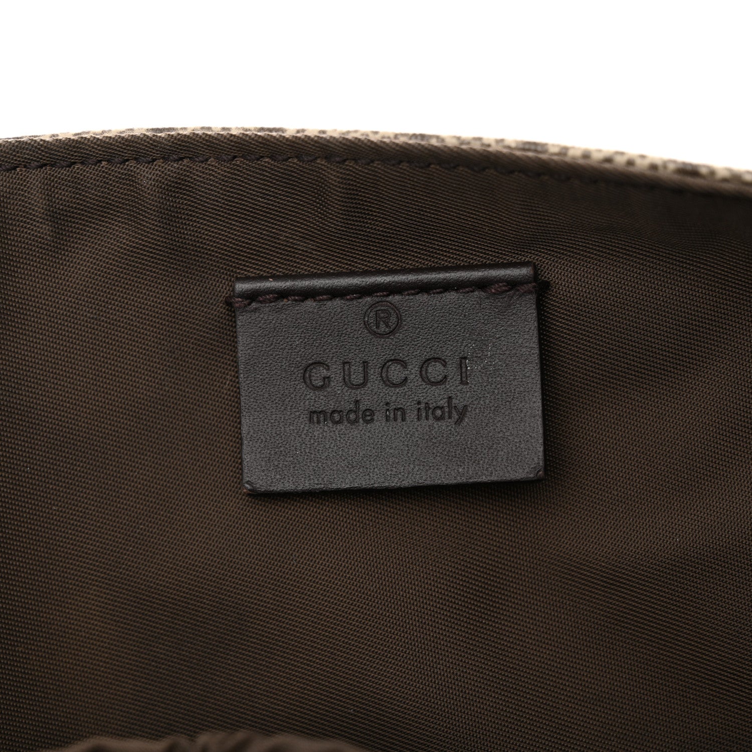 Gucci GG Plus Monogram Messenger Diaper Bag Dark Brown 6 of 10