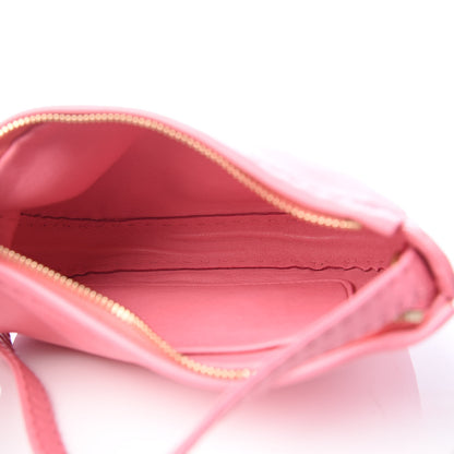 Celine Soft Lambskin Mini Croissant Pouch Crossbody Bag Bubble 5 of 10