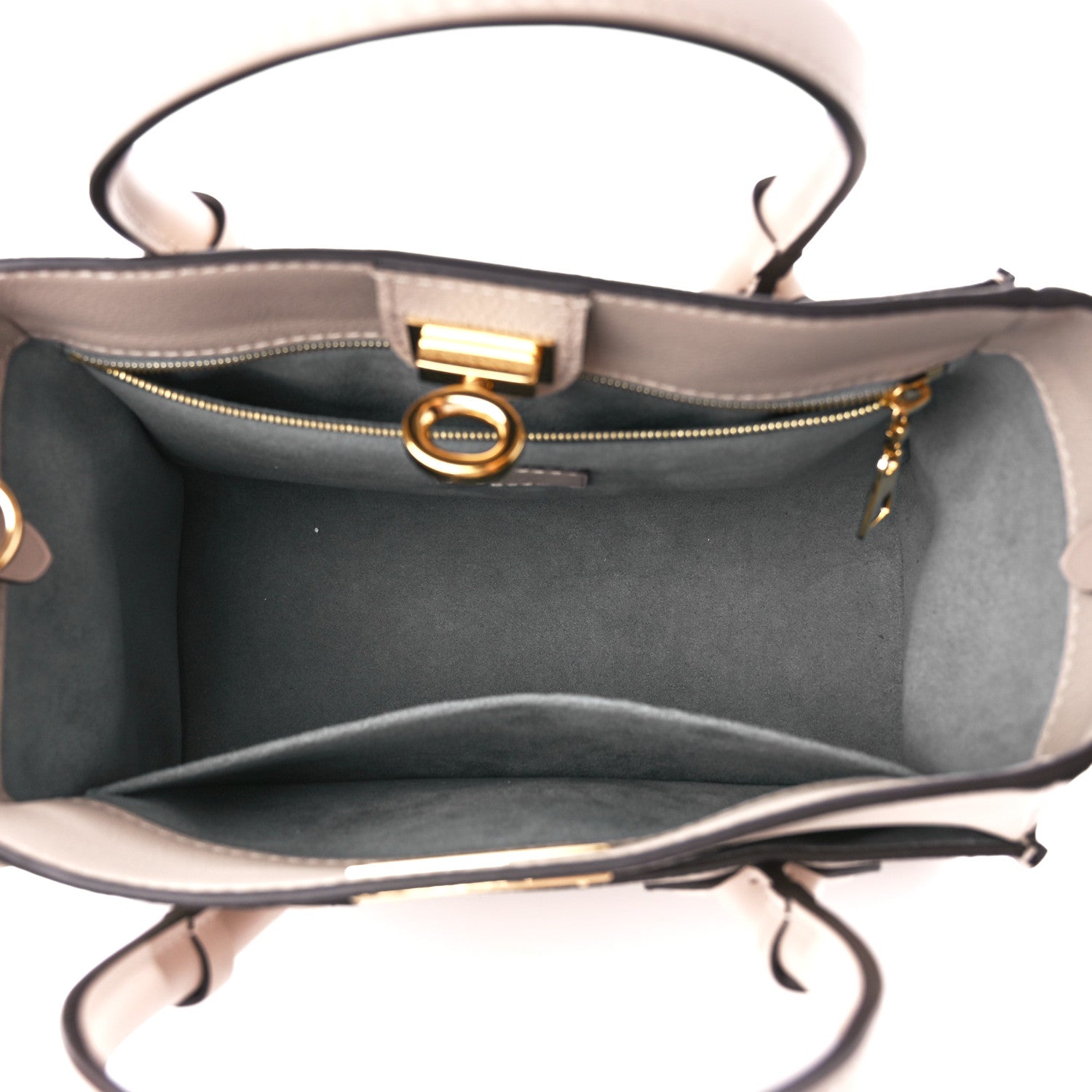 Louis Vuitton Calfskin Monogram On My Side PM Greige 5 of 11