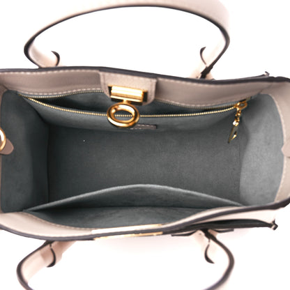 Louis Vuitton Calfskin Monogram On My Side PM Greige 5 of 11