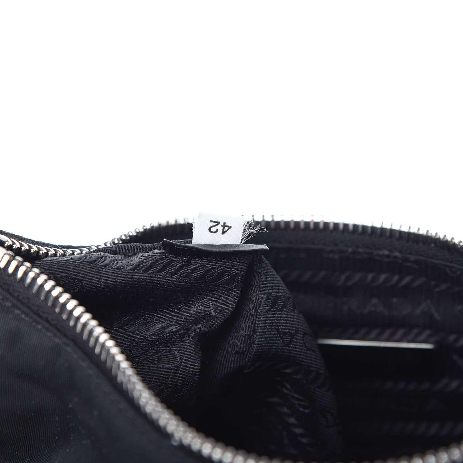 Prada Nylon Re-Edition 2005 Shoulder Bag Black 9 of 10