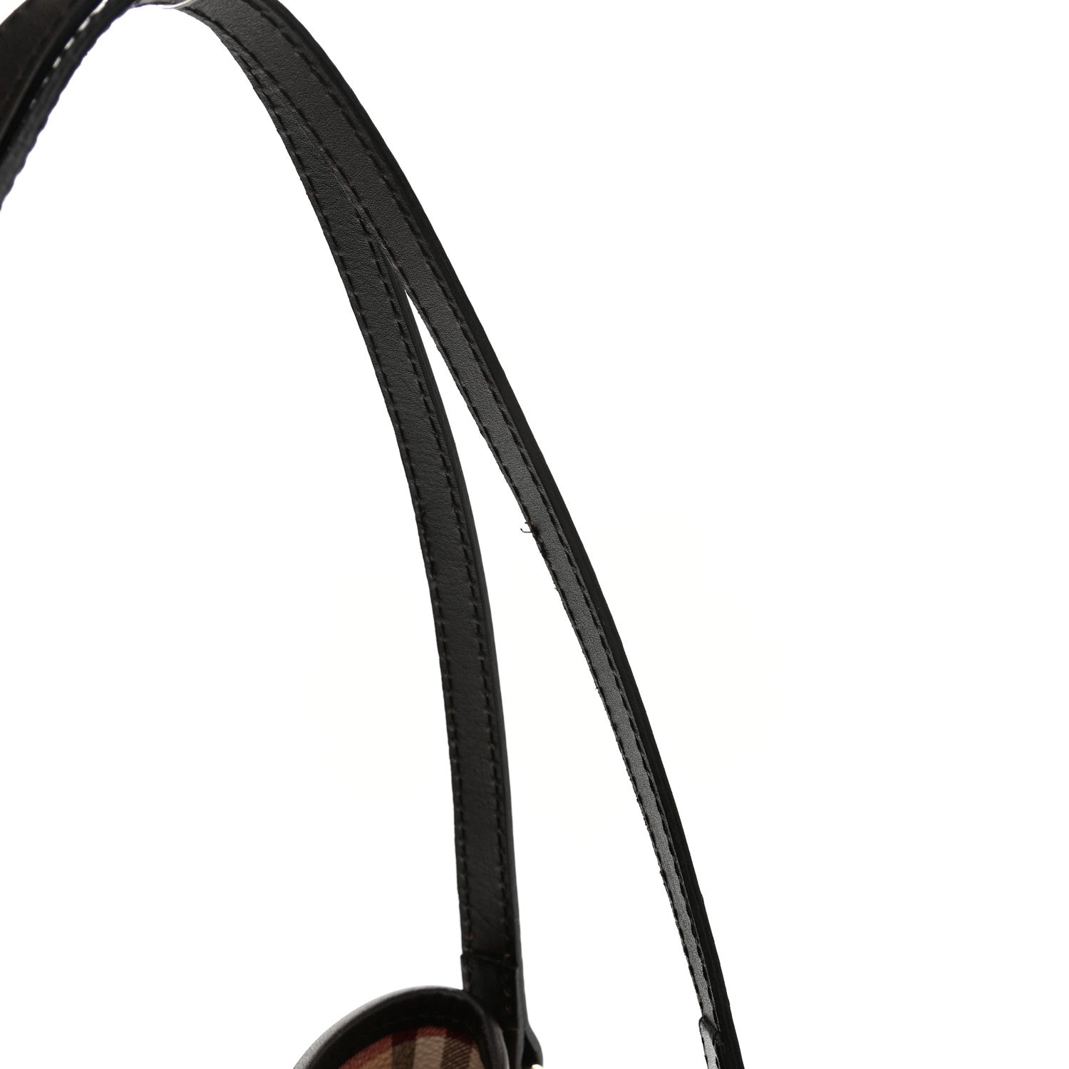 Burberry Haymarket Check Small Canterbury Tote Chocolate 11 of 12
